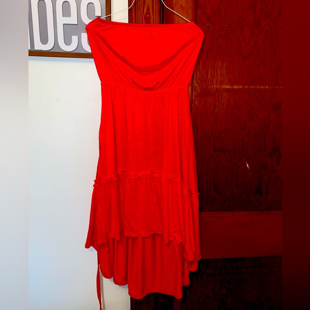 Beautiful red sundress